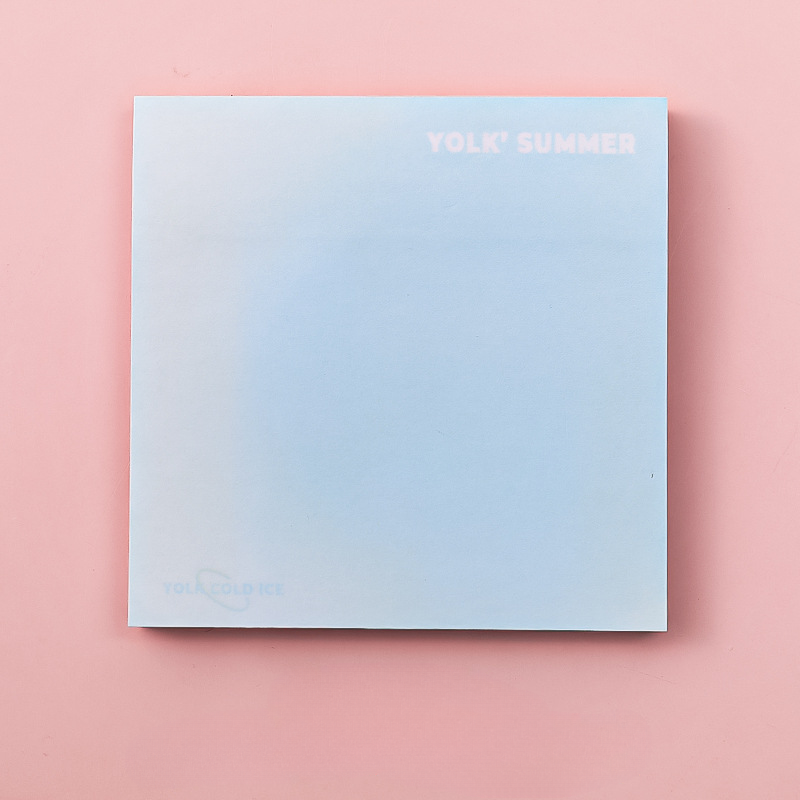 Wholesale Paper Gradient Sticky Notes